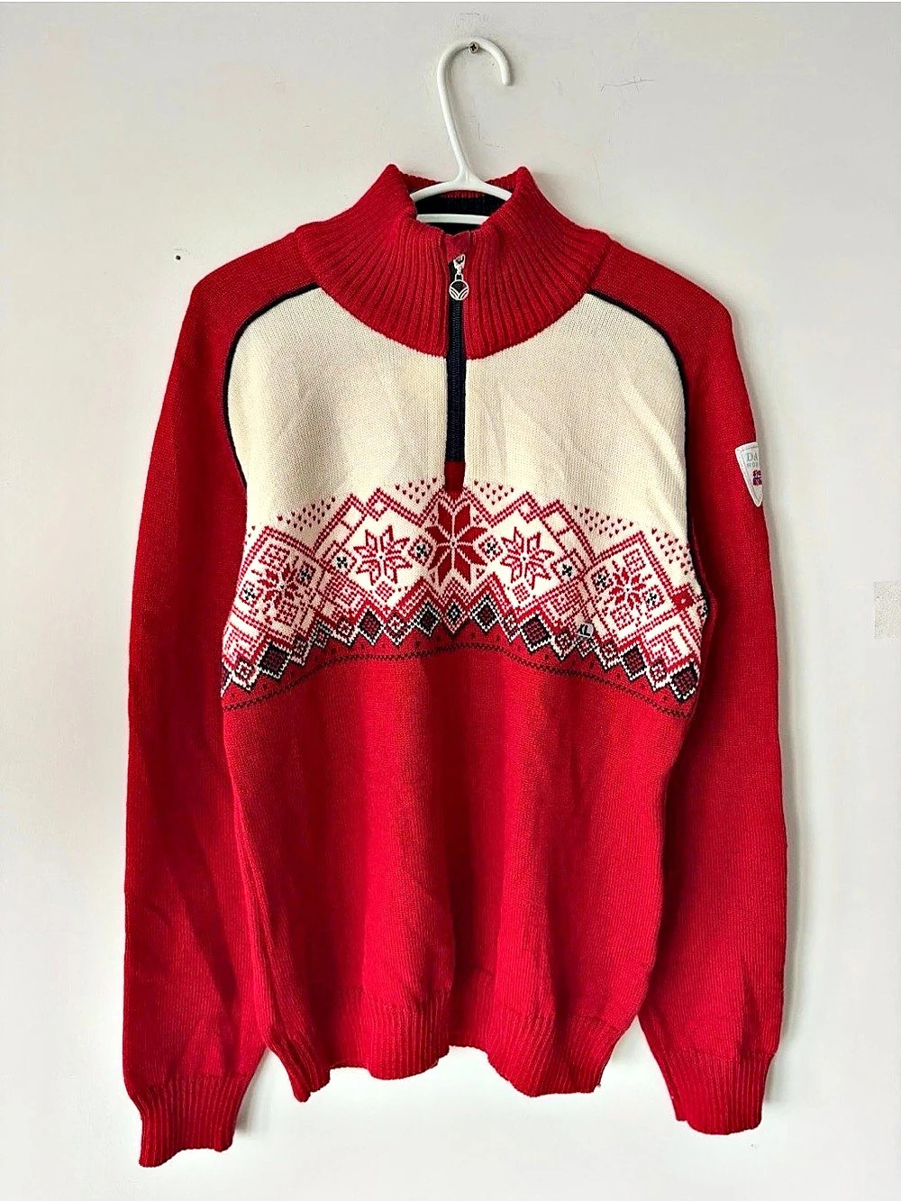 Dale of Norway Frostisen 100% Merino Wool Women's Sweater Size XL
